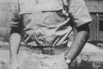 Photograph of Lt Joe Kennedy taken the afternoon of his last flight.