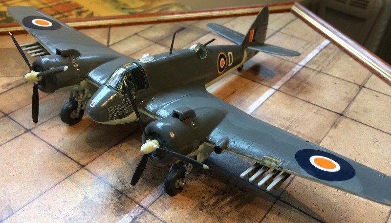 Beaufighter-Model-Restoration-Finish