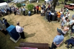 Bungay Airfield Memorial Stone Unveiling
