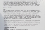 MIG-15 Information Board
