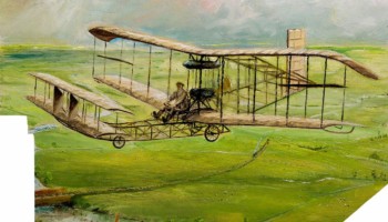 Reeve, John Constable; Sanders Biplane, Beccles, Suffolk 1909; Norfolk and Suffolk Aviation Museum; http://www.artuk.org/artworks/sanders-biplane-beccles-suffolk-1909-11253