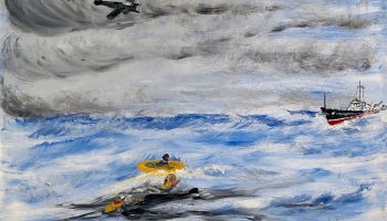 Wilyman, Geoff Sydney Stuart; 'The sea shall not have them'; Norfolk and Suffolk Aviation Museum; http://www.artuk.org/artworks/the-sea-shall-not-have-them-11279