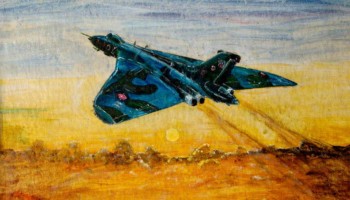 Lee, Bert; Vulcan B2; Norfolk and Suffolk Aviation Museum; http://www.artuk.org/artworks/vulcan-b2-11282